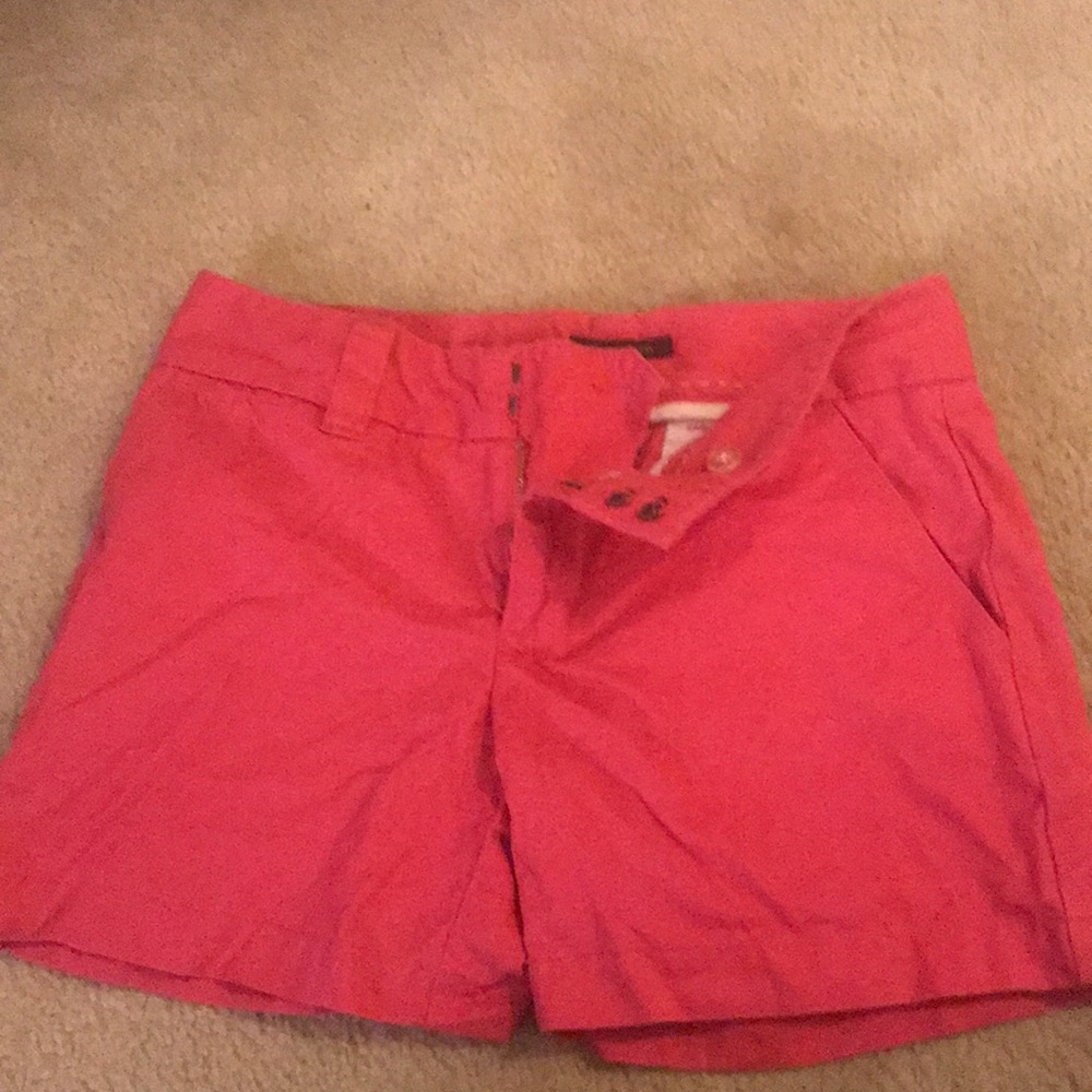 Hot pink shorts